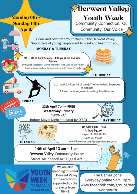 Derwent Valley Youth Week Activities